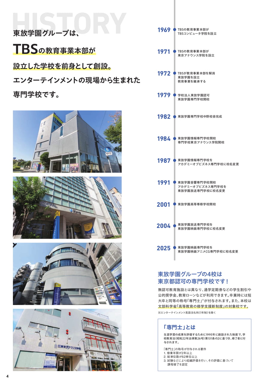 東放学園の改革