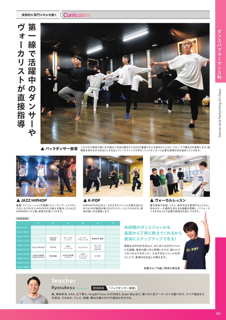 ダンスパフォーマンス科